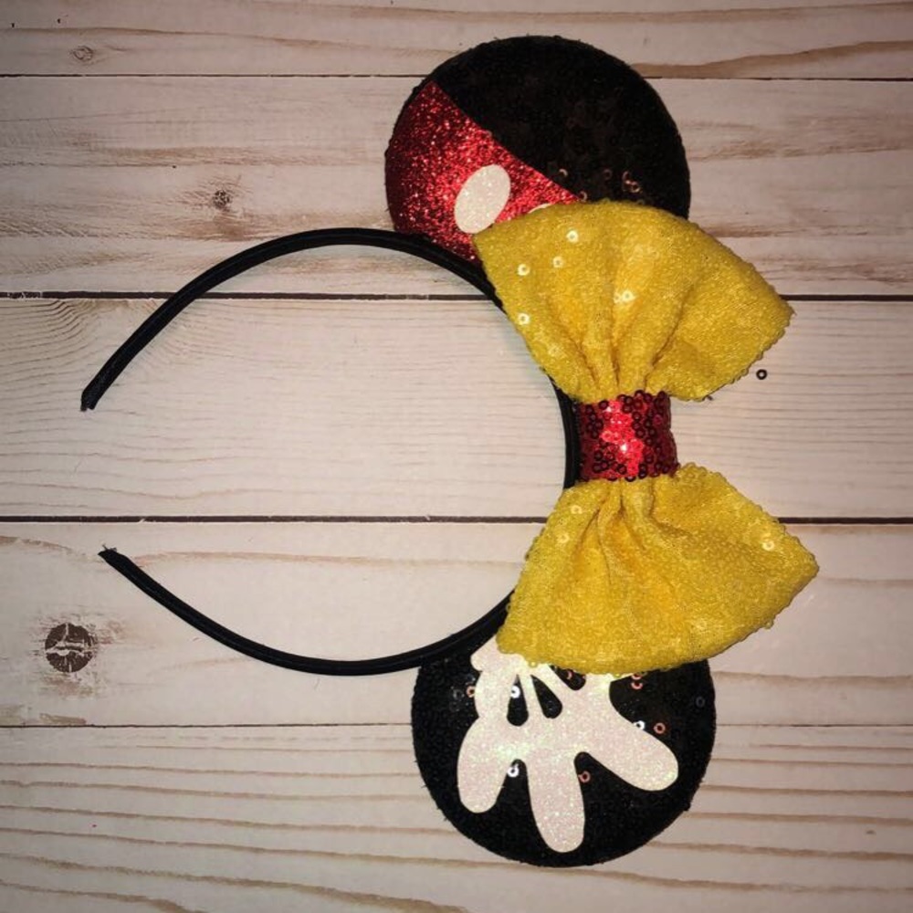 Sequin Disney character headbands